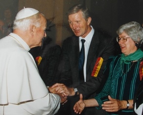 Ontmoeting paus 1990